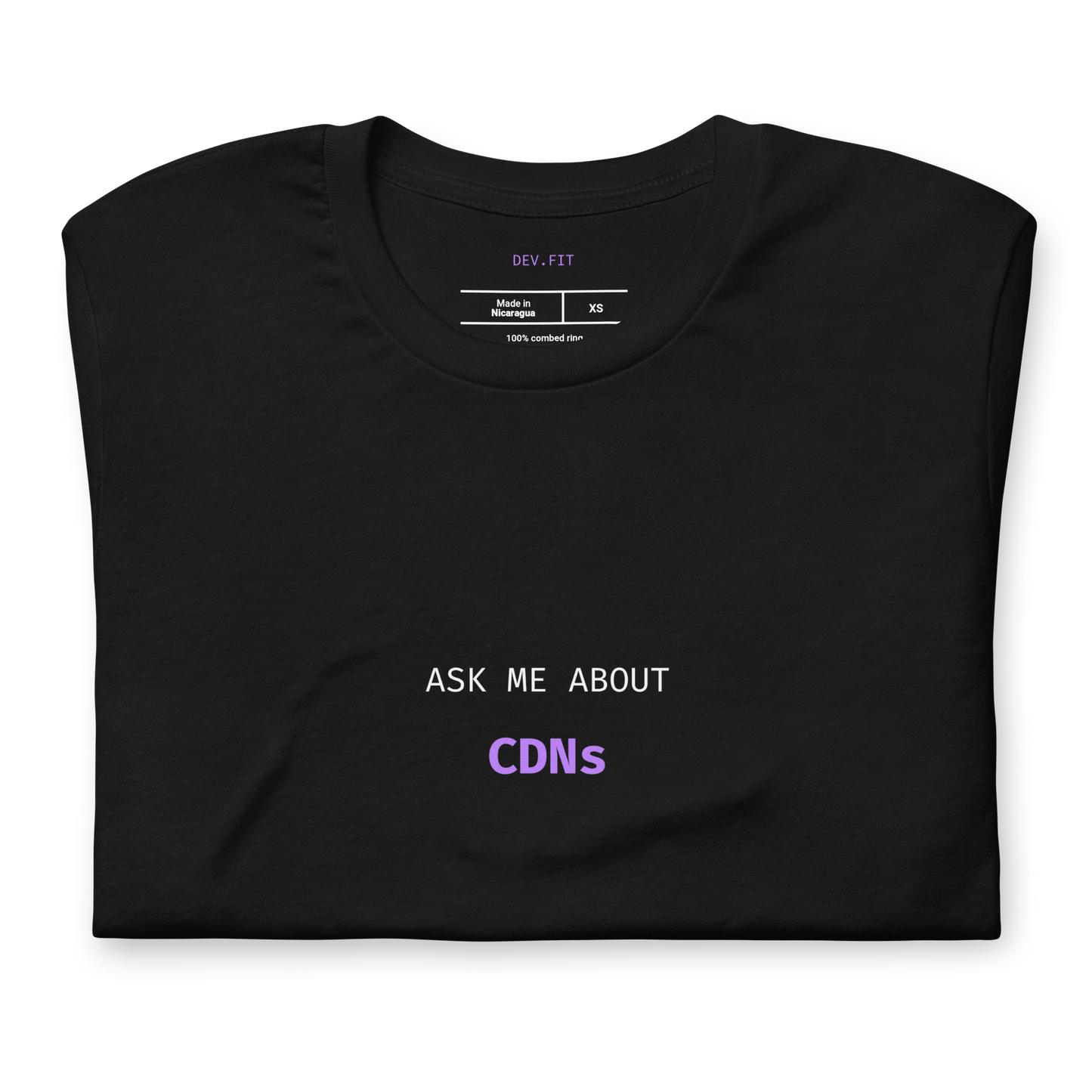 AMA CDNs in Light Purple on a Unisex T-Shirt