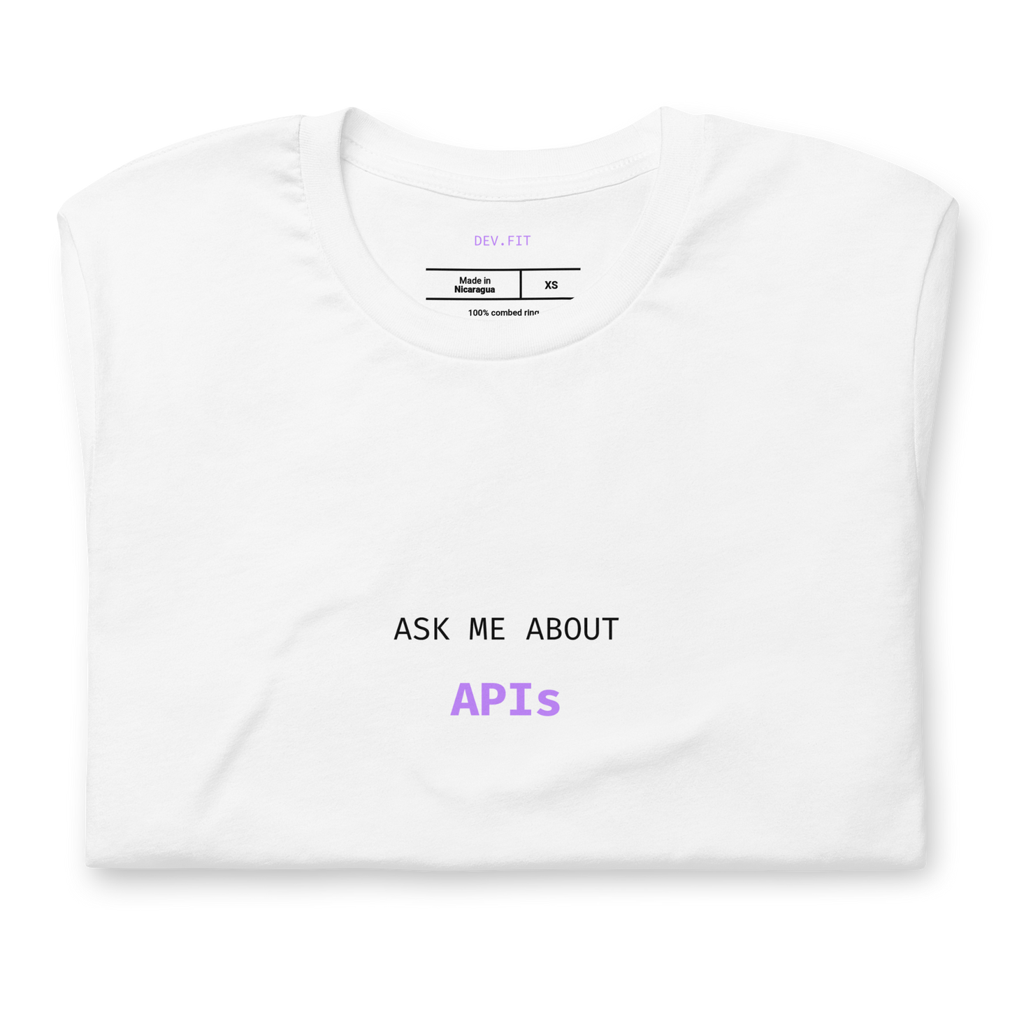 AMA APIs in Light Purple on a Unisex T-Shirt